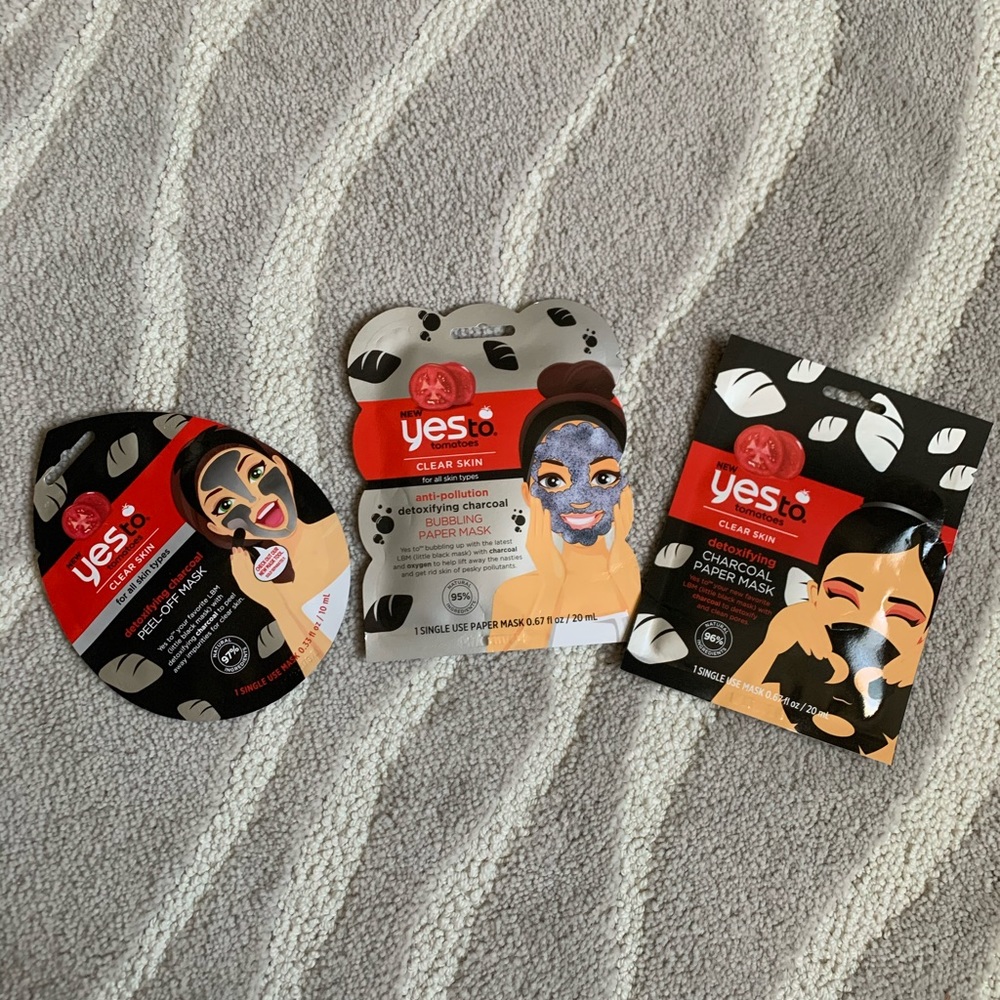 Facemasks, 3 pack